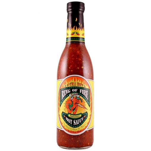 Bottle of the hot souce